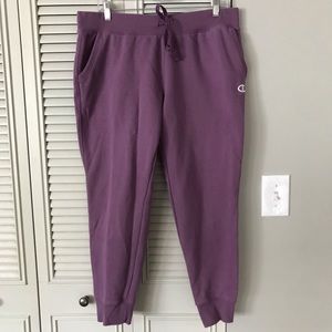 Champion Purple Track Pants